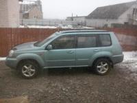 Nissan X-Trail 2002 СЕРО-ГОЛУБОЙ