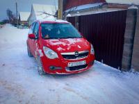 Opel Agila 2011 КРАСНЫЙ